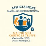 DIVENTA OPERATIVO lo SPORTELLO ANTI TRUFFA “Maria e Giuseppe Bonanata”.Da martedì prossimo 16 settembre apre lo sportello antitruffa intitolato a Maria e Giuseppe Bonanata.